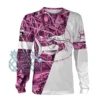 Fishing Shirts UPF 50 Hoodie Men Fish Clothes Long /Short Sleeve Sun Protection Jersey Sport Wear Tops Outdoor Hiking T-Shirt - Image 3