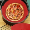 Silicone Air Fryer Basket Non-stick Round Baking Tray Pot Liner Bowl Reusable Basket Inserts Kitchen Accessories For Fridge - Image 3