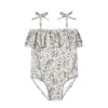 2023 RC New Kids Girl Floral Swimming Suits Brand Designer Children Girls Hawaii Bathing Suits Beach Vacation Conjoined Clothes - Image 5