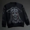 American High Street Fashion Clothing Men Y2K Anime Pattern Oversized Pullover Sweatshirt Harajuku Retro Long Sleeves Women - Image 2