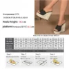 Women Sandals Summer Espadrilles Wedges High Heel Shoes Woman Platform Casual Beach Mules Slip On Open Toe Big Size 43 Slipper - Image 3