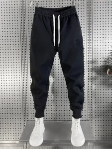 Luxury Brand High -quality Men's Pants Solid Color Outdoor Casual Jogging Sweatpant Outdoor Sports Trousers - Image 4