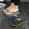 ZUZI Fashion Blue Massage Slippers Men Flip Flops Big Size 46 Casual Slides Non Slip Beach Indoor Slippers Men сланцы мужские - Image 5