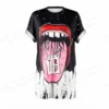 Women's T Shirt Alien 3d Print Tshirts Women Fashion T-shirt Short Sleeve Tops Tees Summer Ladies Tops Y2k Clothes Kawaii Funny - Image 4