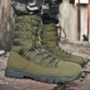 2023 Men High Quality Brand Military Leather Boots Special Force Tactical Desert Combat Men's Boots Outdoor Shoes Ankle Boots - Image 6