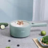 Electric Hot Pot Cooking 1.5L Portable Nonstick Pan Ramen Cooker Multi-function Noodle Pot Saucepan Household Smart Cooking Pot - Image 3