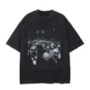 Summer Men Vintage Washed T-Shirts Anime Gothic Streetwear Punk Unisex Short Sleeve Tops Tee Y2k Oversized T-Shirt 8XL Clothing - Image 5