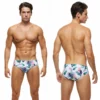 Datifer 2024 Summer Mens Shorts Swim Briefs Polyester Underpants Male Removed Pad Sexy Gym Plus Size Bermudas Masculina Swimsuit - Image 4