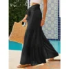 Spring Autumn High Waist Lace Up Wide Leg Skirt Pants Women Loose Casual Fashion All-match Solid Color Trousers Female Clothes - Image 6
