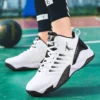 Shoes Leather Men's Sneaker Men Non-Slip Training Basketball Shoe Breathable Gym Training Athletic Basketball Sneakers For Women - Image 6