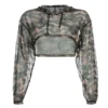Women's Camouflage T-shirts Fashion Summer Camo Short Tshirts Cotton Slim Fit Long Sleeve Tops Tees Clothes HH243 - Image 5