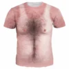 Fashion Hip Hop 3d T Shirt Men/Women T-Shirt Funny Printed Chest Hair Muscle Tees Summer Male Female Sexy Hair T Shirts R2822 - Image 6