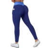 S-3XL Women's Casual High Waist Pocket Sports Leggings Fitness Pants Scrunch Butt Workout Tights Push Up Yoga Gym Leggins - Image 5