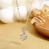 Real D Color 1 Carat Moissanite Pendant Necklace GRA Certificate for Women Wedding Bridal 100% S925 Sterling Silver Fine Jewelry - Image 4