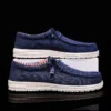 High Quality Summer Canvas Men Shoes Breathable Lightweight Casual Driving Shoes Slip Easy To Wear Men's Loafers Big Size 40-48 - Image 2