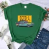 Ghostbusters Ecto 1 Harajuku Print Women T Shirt Summer Breathable Clothes Hip Hop Fashion Tee Shirtcomfortable Street T-Shirts - Image 2