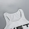 New 2024 Spring Women Sexy Tank Tops Subtranslucent Slim Tops Letter Printed White Women's Racerback Vest Summer Clothes - Image 5