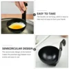 Nonstick Egg Molds Easy Use Poached Boiling Eggs Maker Spoon Boiled Holder Egg Steamer Rack Egg Cooker - Image 5
