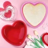 Silicone Heart Shaped Cake Pan 6 Inch Nonstick Heart Cake Valentine's Day Baking Heart Cake Mold Bakeware Kitchen Supplies Tools - Image 2