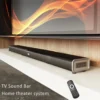 Home Theater Echo Wall TV Soundbar 99cm Length with Double Subwoofer Cinema Bluetooth Soundbox Multi-function Audio Speaker - Image 2