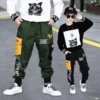 New Fashion Joggers Pants for Big Boy Cotton Spring Fall Teenage Cargo Pant Loose Children Kids Clothes Boys 6 8 10 12 16 Years - Image 4