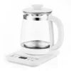 220V 1.8L Glass Automatic Electric Kettle with Thermostat for Office and Home Multipurpose Herbal Tea Maker Health Pot - Image 3