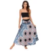 Boho Hippie Maxi Long Skirts for Women Faldas Largas Jupe Sexy Mujer Vintage Rayon Skirt Faldas Ajustadas Summer Goth Clothes - Image 4