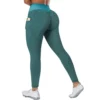 S-3XL Women's Casual High Waist Pocket Sports Leggings Fitness Pants Scrunch Butt Workout Tights Push Up Yoga Gym Leggins - Image 3