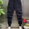 casual harem cargo pants Multi-zip harem pencil trousers Latest luxury brand men clothing