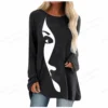 Abstract Portrait 3d Print T-shirt Women Fashion T-shirt African Women Tshirt Long Sleeve Tops Tees Graphic T shirt Y2k Clothes - Image 5