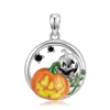 JIUHAO 925 Sterling Silver Pumpkin Skull Candy Poisonous Mushroom Halloween Gift Pendant Necklace Jewelry Necklace Accessories - Image 4