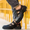 men fashion breathable steel toe covers working shoes worker soft leather sandals summer safety boots designer footwear protect - Image 2