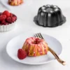 4Pcs Nonstick Mini Bundt Cake Pan 4 Inch Fluted Lava Cake Pans Carbon Steel Pumpkin Shaped Muffin Cups Mould Baking Accessories - Image 6