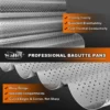 WALFOS French Bread Baking Pan 2/4 Groove Wave Loaves Loaf Bake Mold Non-Stick Bread Pans Baking utensils Tray Pastry Tools - Image 4