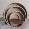 Round Cheese cake Pan 6-Inch & 8-Inch & 10-Inch cylinder-shaped with Removable Bottom Non-Stick Bakeware Cake mold Cake mould - Image 3