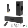 Wireless Micphone And S22 Echo Wall TV Subwoofer 80W Power Bluetooth Sound BAR Blaster Speaker Home Theater Karaoke Fiber U Disk - Image 5