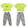 Teenage Girls Clothes Sets Short Sleeve Tops Sport Pants Summer Kids Tracksuit Children Hip Hop Outfits 4 6 8 10 12 14 16 Year - Image 5