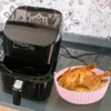 Silicone Air Fryer Basket Non-stick Round Baking Tray Pot Liner Bowl Reusable Basket Inserts Kitchen Accessories For Fridge - Image 4