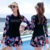 Letter Slim Sexy Bikini Split Type Two Piece Set Fashion Bikinis Sets Summer Sunscreen Swimwear Long Sleeved Women's Swimsuit - Image 6