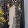 GLCMYAYA-Elegant Two-Piece Set for Women, High Side Slit, V-neck Ruched Maxi Blouse and Pants Suit, Female Outfit, Tracksuit