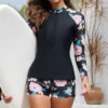 Sports Swimsuits Tankini Sets Female Swimwear Push Up For Surfing Beach Wear Two-Piece Bathing Suits Pool Women's Swimming Suit - Image 5