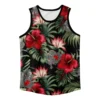 Summer Clothing Hawaii Sleeveless Vest Tanks Hawaii Man Tees O-Neck Loose Baggy Shirt Fitness Tank Boho Top Sportswear - Image 4