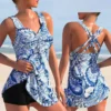 2023 High Waist Bikini Sexy Swimsuit Women Summer Bathing Suit Bikini Set Plus Size Swimwear Women Beach Swimming Bikinis Set - Image 3