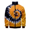 Fashion Colorful Spiral 3d Printed Jacket Men Hip Hop Street Oversized Coat Personality Zipper Jackets Kids Tops Women Clothes - Image 5