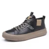 High Top Mens Sneakers Fashion Men Casual Shoes Luxury Brand White Sneakers Tenis Ankle Boots Fashion Skate Shoes Men Breathable - Image 6