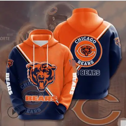 2024 New American Football 3D Dallas Cowboys Surrounding Fashion and Trendy Hoodie Digital Print Loose Casual Sports Pullover