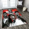 Raper Poster Series Carpet Music Living Room Bedroom Large Area Rug Table Carpet Mat Anti-slip Home Decor Machine Washable - Image 4