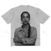 American street style new star pattern T-shirt high street trendy brand tops women y2k loose casual versatile short-sleeved
