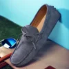 Men Loafers Soft Moccasins Shoes Man High Quality Mens Slip on Shoes Casual Suede Genuine Leather Walking Shoes Big Size 38-49 - Image 6