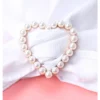 Charm Round Heart Brooches Temperament Simulated Pearl Buckle Fashion Love Shape Scarf Buckle Knotted Corners Buttons Jewelry - Image 3